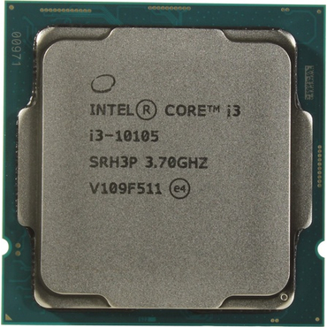 Процессор Core i3 10105 (3.7GHz,6MB) 1200-LGA
